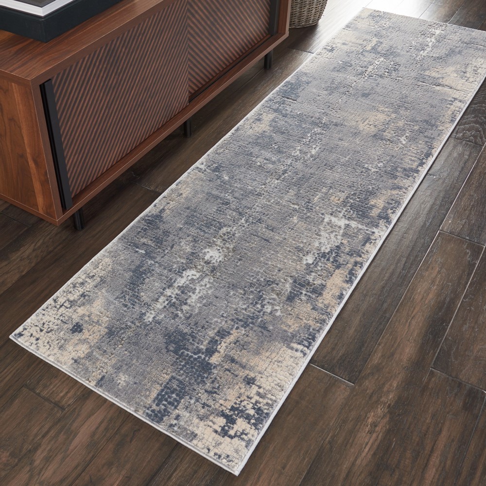 Rustic Textures Rugs RUS06 in GRYBG